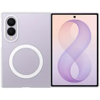 Etui Samsung Clear Magnet Galaxy Fold8 przezroczysty