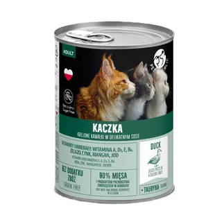 Pet Republic, kawałki w sosie - Kaczka, 20 x 400 g