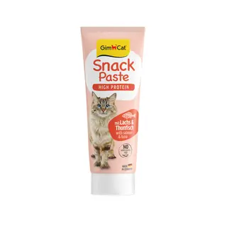 GimCat High Protein Snackpaste, 75 g - 3 x Łosoś i tuńczyk