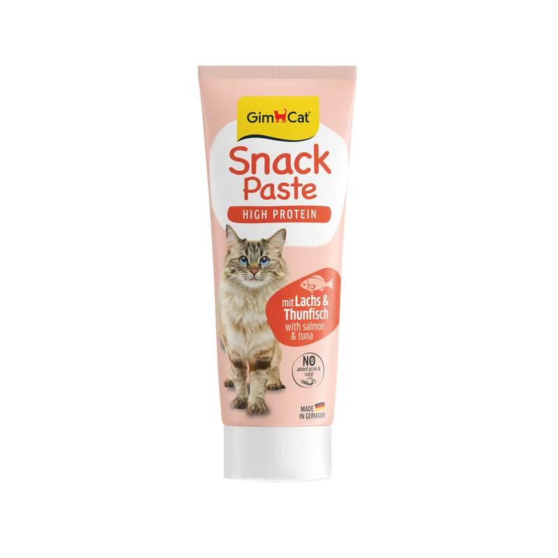 GimCat High Protein Snackpaste, 75 g - Łosoś i tuńczyk