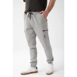 Szare spodnie dresowe męskie TW BASIC PANTS 192 M GREY - XXXL