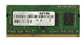 AFOX Pamięć SO-DIMM DDR3 8GB 1333Mhz