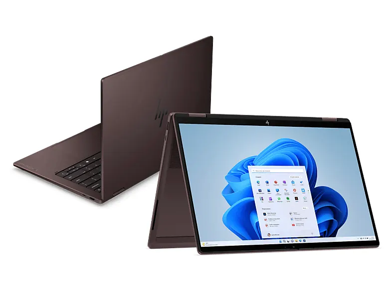Laptop 2w1 HP OmniBook X Flip AI 14-kc0020nwx OLED Dotykowy / AMD Ryzen™ 7 445 24 GB RAM 512 SSD Radeon™ 840M Windows 11 Home Brązowy