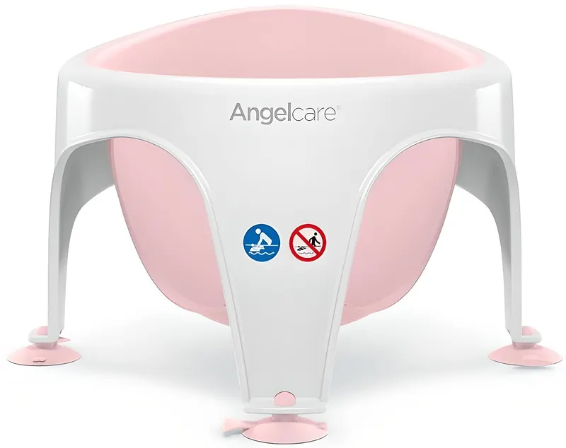 Krzesełko do kąpieli Angelcare Różowe