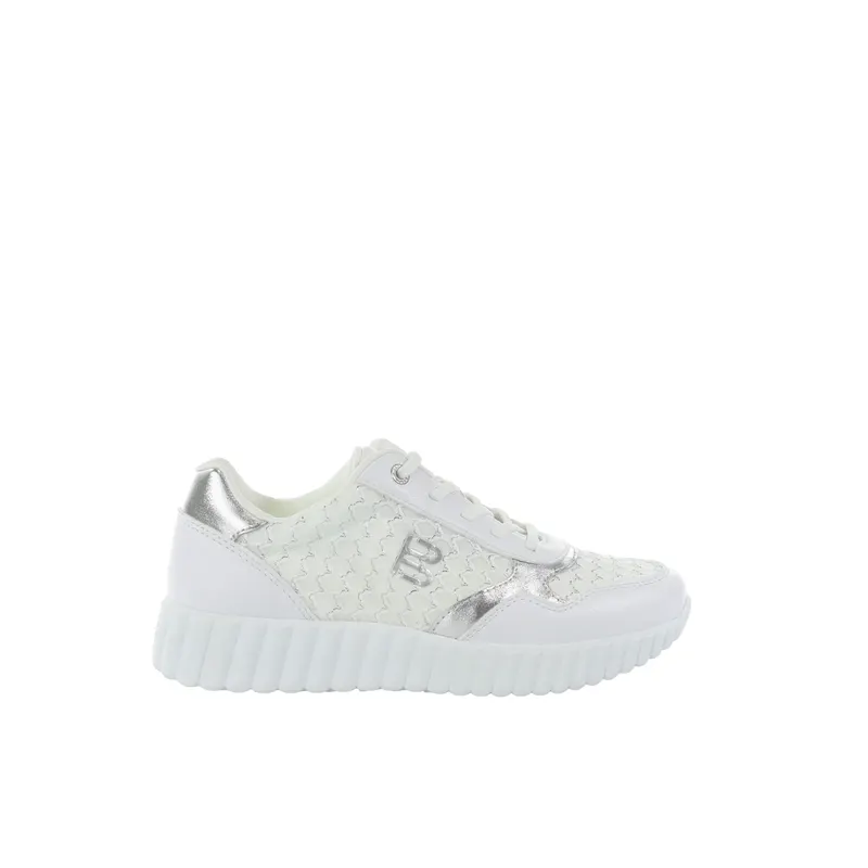 Damskie sneakersy biało-srebrny D31AI6185069-2013