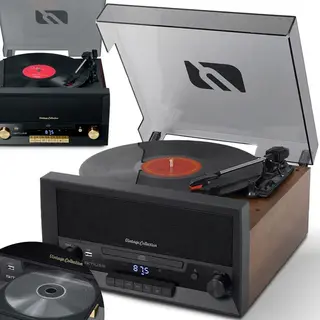 GRAMOFON MUSE WIEŻA FM GŁOŚNIKI STEREO USB BLUETOOTH ODTWARZACZ CD MP3