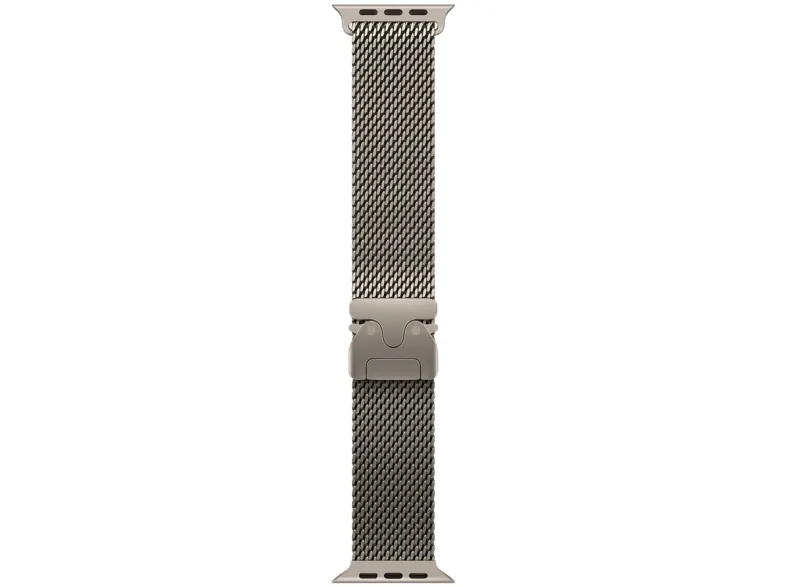 Bransoleta mediolańska z tytanu APPLE do koperty 49 mm – rozmiar L Naturalny tytan MK0E4ZM/A