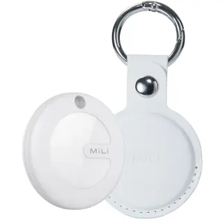 Lokalizator MiLi MiTag DUO + etui iOS Białe