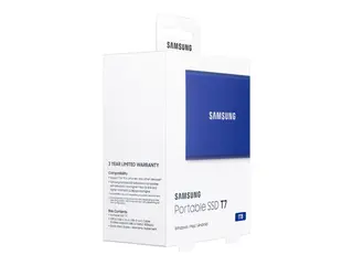 Dysk Samsung SSD T7 1TB MU-PC1T0H/WW Niebieski