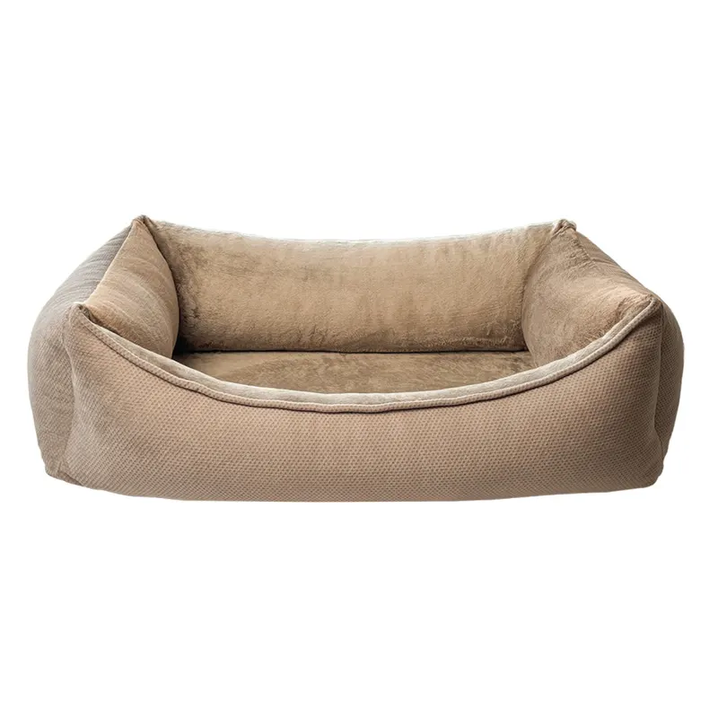 Petlando legowisko dla psa LikeOrtho Lucy, brązowe - Rozmiar L (dł. x szer. x wys.): 80 x 115 x 28 cm