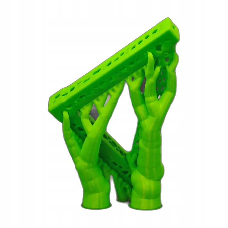 Uchwyt półki trójkątny Voronoi Shelf Bracket – zielony