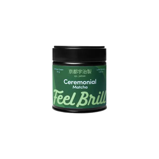 Zielona herbata matcha Feel Brill klasy ceremonialnej, 30 g