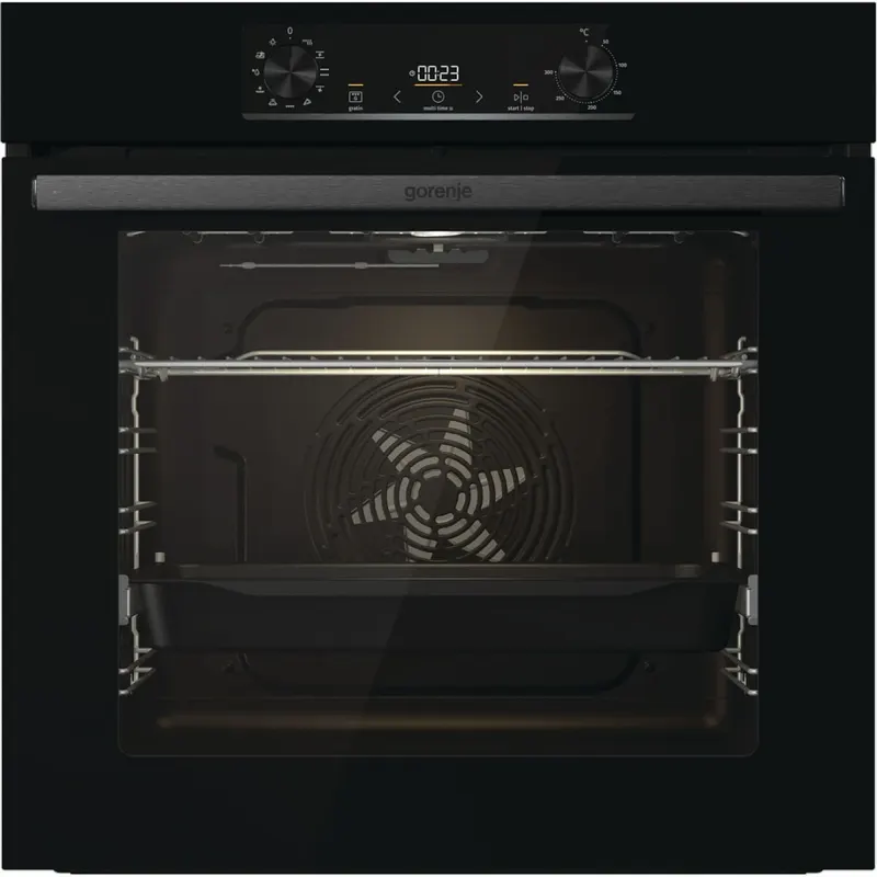 Piekarnik elektryczny Gorenje Black Line BO6735E05B BigSpace Grill Pizza 300 Czarne szkło