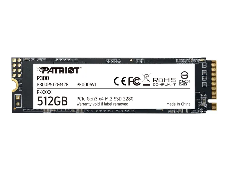 Dysk SSD Patriot P300 M.2 512 GB