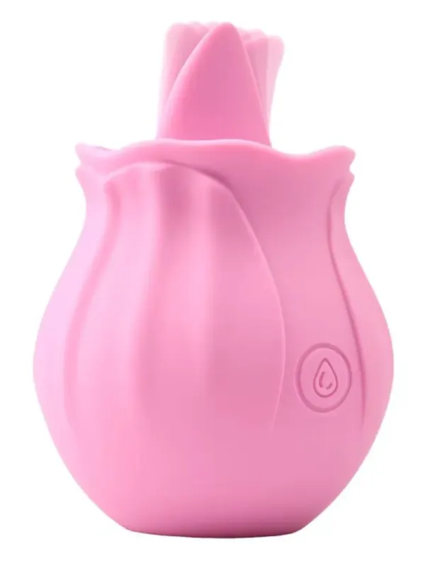 Rose Stimulator With Licking Tongue