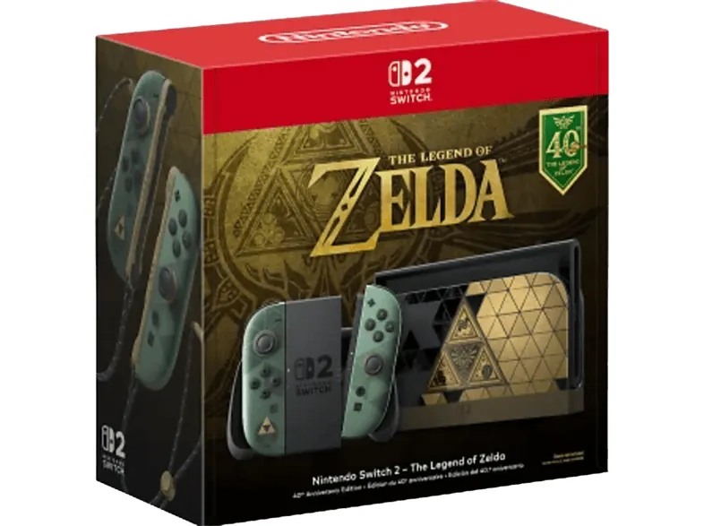 Konsola NINTENDO Switch 2 The Legend of Zelda – 40th Anniversary Edition