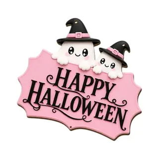 Tabliczka na drzwi na Halloween z zawieszką