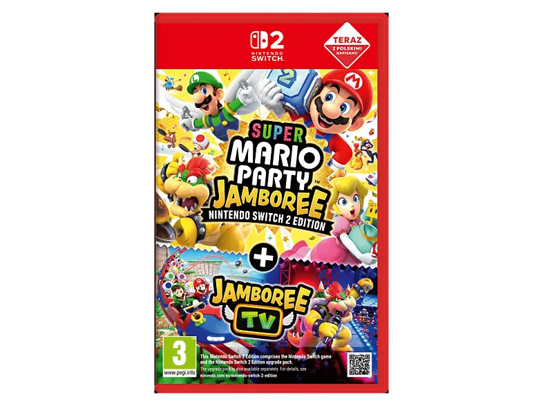 Gra Switch 2 NINTENDO Super Mario Party Jamboree Edition + TV