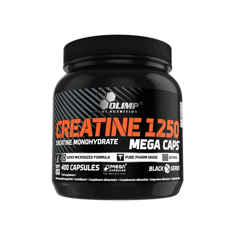 Kreatyna Monohydrat Olimp Creatine 1250 Mega Caps 400kaps