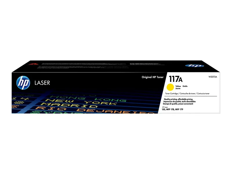 HP 117A W2072A Żółty
