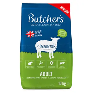 Butcher's Adult, z jagnięciną - 2 x 10 kg