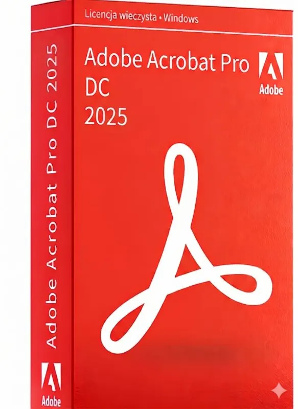 Adobe Acrobat Pro 2025 – Windows – licencja wieczysta ESD 1 PC