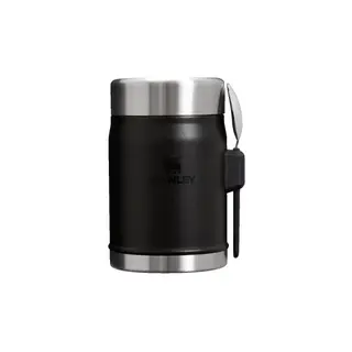 Termos obiadowy Stanley Legendary Black 2.0 – z łyżką, 400 ml, czarny