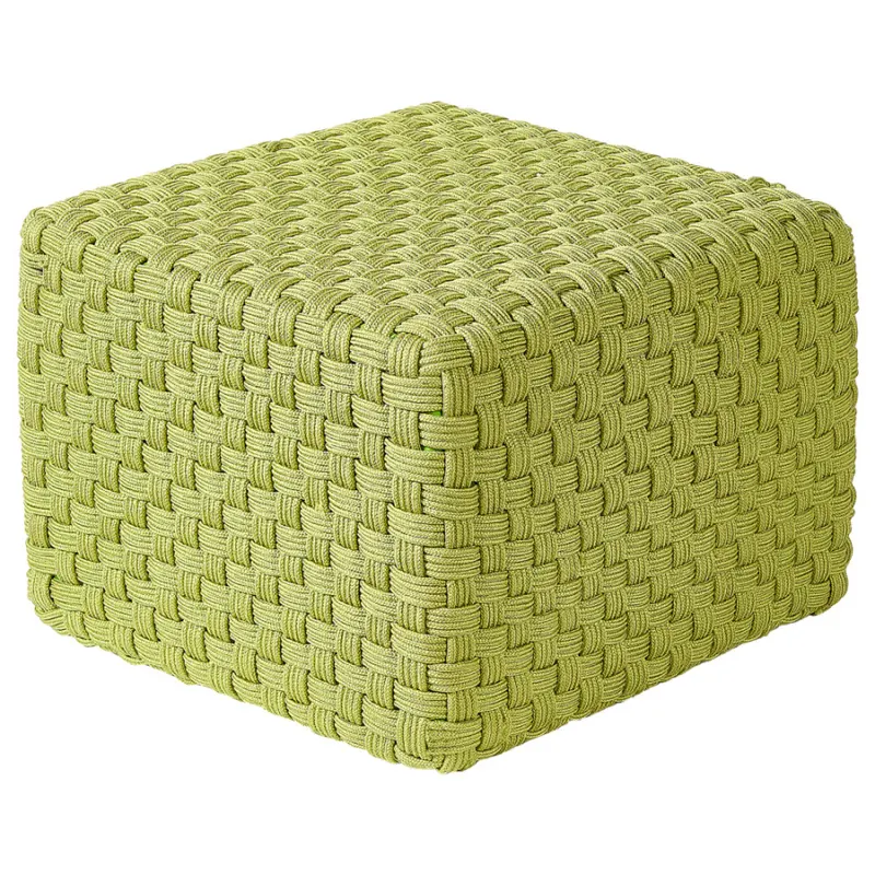 Puf nalli zielony 50 cm 50 cm