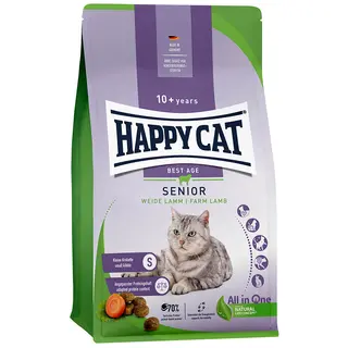 Happy Cat Senior, jagnięcina z pastwiska - 1,3 kg