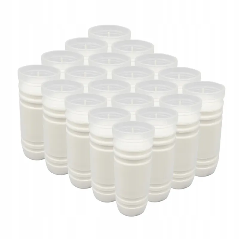 WKŁADY DO ZNICZY 3 DNI 14 CM parafinowe 20szt.