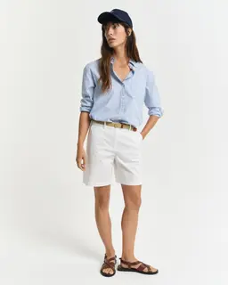 Gant Szorty Damskie Regular Fit Białe