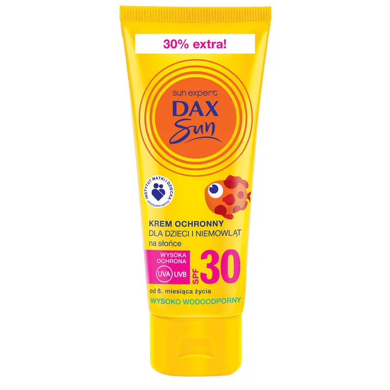 DAX Sun krem ochronny dla dzieci i niemowląt SPF 30 z D-pantenolem 75ml