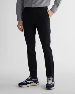Gant Spodnie Męskie Regular Fit Czarne