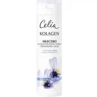 Celia Kolagen mleczko do oczyszczania twarzy i demakijażu oczu ze świetlikiem 200ml
