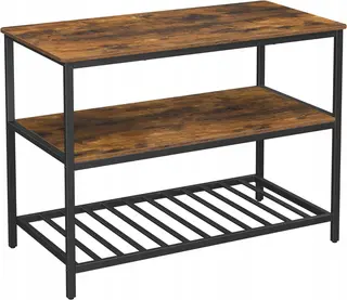 Regał stolik KUCHENNY 3 stopniowy WYSPA 120 x 60 x 90 szafka vintage LOFT