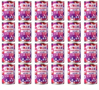 TILLO Kawałki w sosie Jagnięcina - mokra karma dla kota - 24x415g