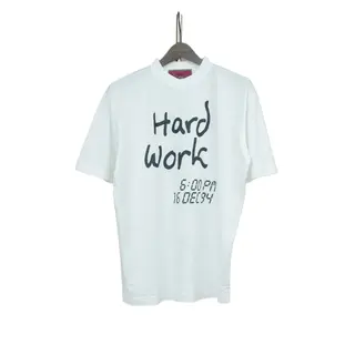 Christopher Nemeth Summer Fun Letter Tees Pattern Printed Round Neck Short Sleeved T-shirt  for Men