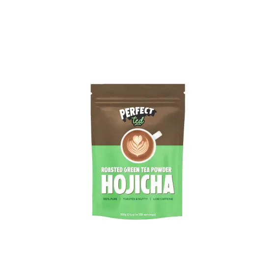 PerfectTed Hojicha Prażona zielona herbata w proszku, 100 g