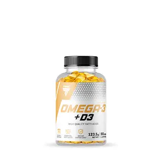 OMEGA 3 + D3 – kwasy omega 3 z witaminą D3 - 90 kaps.