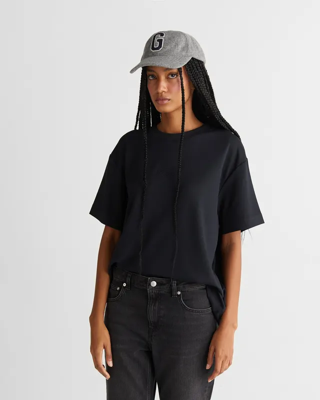 Gant T-Shirt Z Okrągłym Dekoltem Z Logo