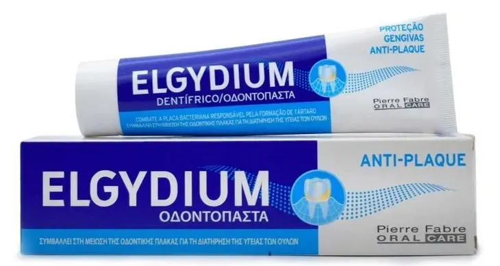 Antybakteryjna pasta do zębów ELGYDIUM ANTI-PLAQUE na kamień nazębny 75 ml