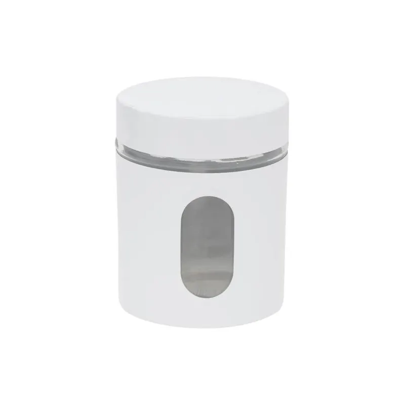 JORIS WHITE Słoik szkl. z met. pokr 500ml /OD2014