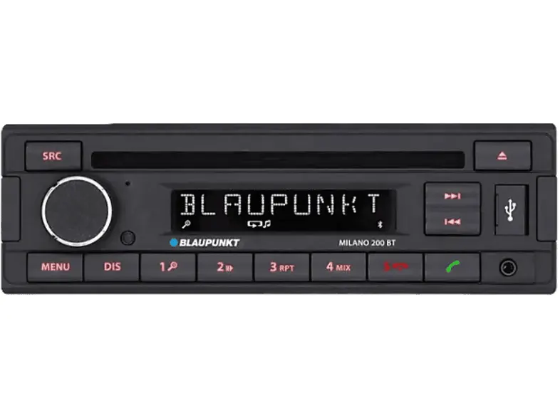 Radioodtwarzacz BLAUPUNKT Milano 200 BT Czarny