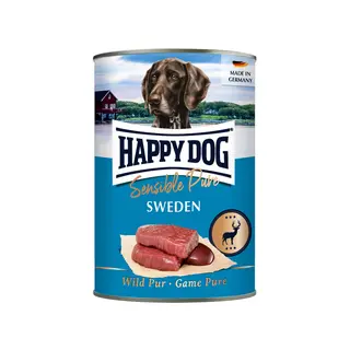 Happy Dog Sensible Pure 6 x 400 g - Sweden (Wild Pur)