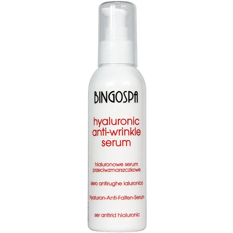 Hialuronowe serum przeciwzmarszczkowe 135 g BINGOSPA