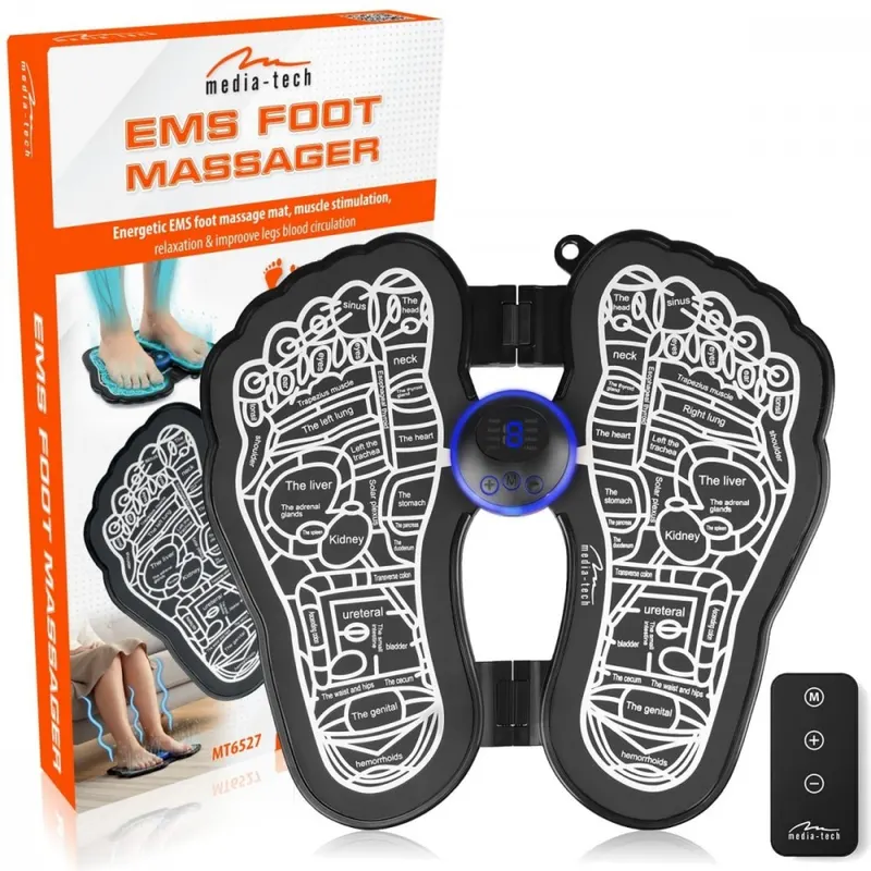 Media-Tech Mata masażu impulsowego stóp EMS FOOT MASSAGER MT6527