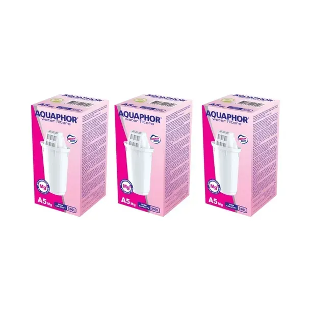 Wkład filtrujący do dzbanka Aquaphor A5 Mg+ 3 szt.