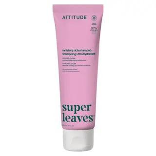 Attitude SUPER LEAVES, Nawilżający szampon do włosów, z komosą ryżową i olejem jojoba, 240 ml