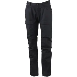 Lundhags Authentic II Ws Pant Long, spodnie trekkingowe, damskie, czarne