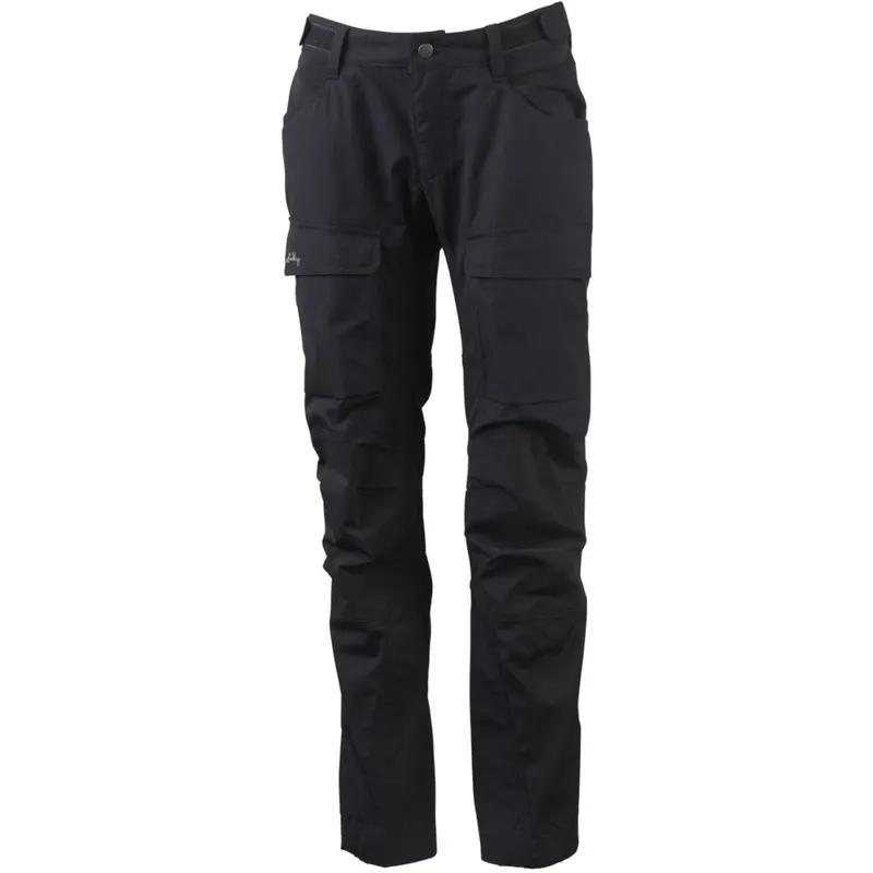 Lundhags Authentic II Ws Pant Long, spodnie trekkingowe, damskie, czarne
